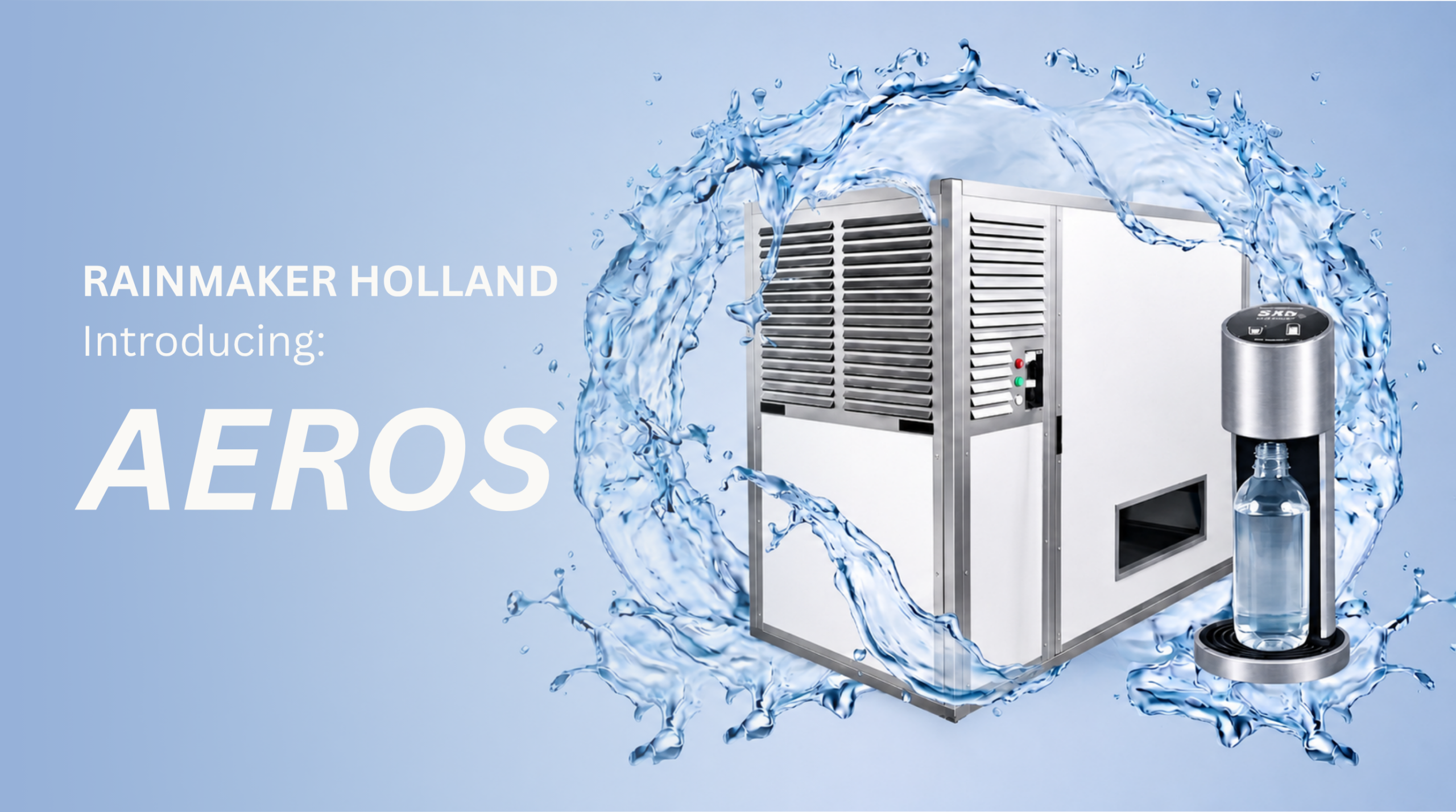 Introducing Rainmaker AEROS: Clean Drinking Water from Air